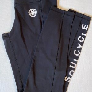 Lululemon Black, Soul Cycle full length leggings